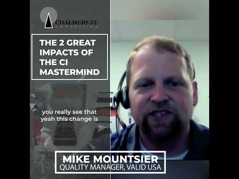 The 2 Great Impacts of the CI Mastermind   Mike Mountsier