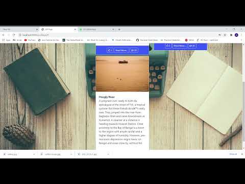 Blog post web application