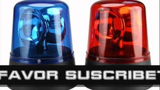 Efecto de sonido sirena policia