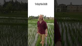 1 day vs 10 years in Bali