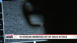 More than dozen Korean websites hit by DDoS attack