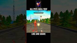 ALL PETS SKILL TEST (PART-6) || #shorts #ffmax #ff #ob49 #all #pets #skill #test #part6 #skilltest
