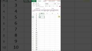 Ms excel daily use trick #excel #exceltricks #msexcel #msoffice #exceltutorial #computer #short