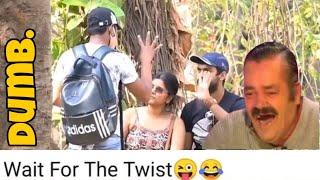 DUMB Prank wait for twist 😂 (गुॅगा) funny video || Haslo Thora