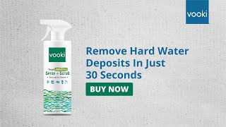 How To Remove Hard Water Stains Easily With vooki