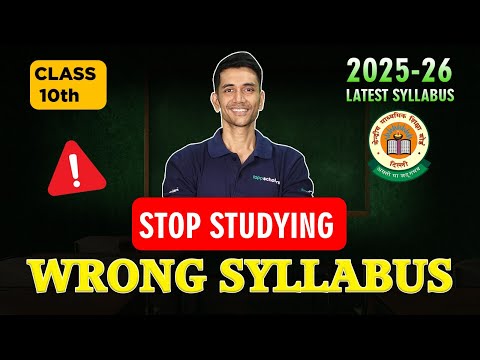Class 10 Maths Syllabus 2025-26 | Detailed Chapter-wise Breakdown  & Strategy