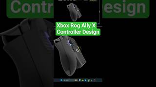Xbox Rog Ally X controller handles design Shape #xbox #xboxallyx #rogallyx #nextlevelgaming #allyx