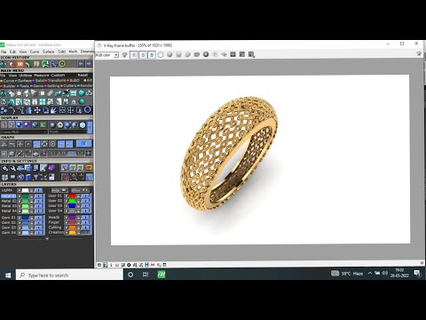 Gold Ring | Smart Patent | Matrix9.0 | #TechMatrix #goldring #matrixsmartpatent #3dgoldring #matrix