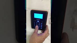 門禁設定測試