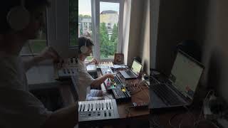Techno jam #live #elektronik #techno #elektron digitine octatrack #roland 8s #ableton #m4l