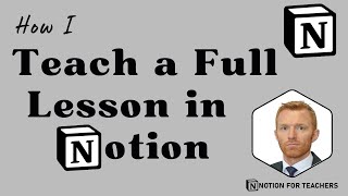 Teach A Full Maths Lesson In Notion