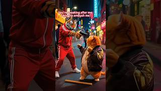 "AI Cartoon Cat 😺 | Funny Cat Animation Shorts | Crazy AI Cat"🐯 | Funny Cartoon #Shorts