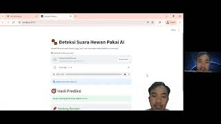 Demo Deteksi Suara Hewan menggunakan AI  Tugas matkul Kecerdasan Buatan