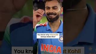 You know why Virat Kohlialways does this? 👇