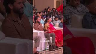 Nagachaitanya ♥️spotted with wife Sobhita Dulipala😍at Thandel success celebration 🎉