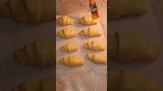 Easy Croissants Homemade from scratch #bakingfromscratch #croissant #shortvideos