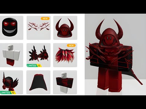 OMG! 30+ FREE RED ITEMS ❤️🔴 ON ROBLOX 2025🤩