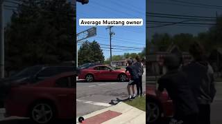 Bro was not having it 🤣 #mustang #cars #carculture #carshorts #shorts #mustanggt #youtubeshorts