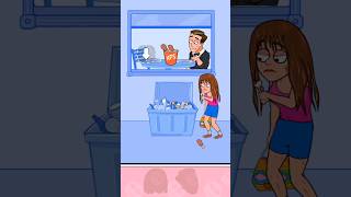 poor girl eat chicken how 🍗 #shortsviral #gameon #gamingfun #trend