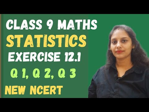 Statistics | Class 9 Maths | Exercise 12.1 Q1-Q3 | NCERT Solutions | CBSE #class9 #math #ncert #yt