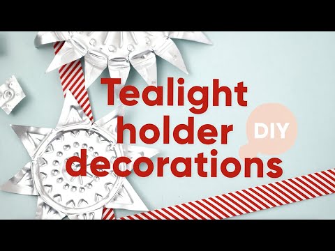 DIY Tealight Holder Decorations