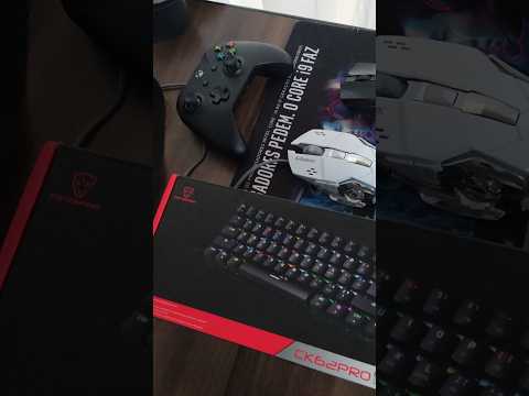 teclado gamer rgb! #shorts #teclado #tecladogamer #setup #setupgamer