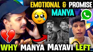 Thug Emotional for Manya Mayavi💔 Promise Back in S8UL🚀 Sensei offer Thug ☎️ Ocean On Nakul IGLing🥵