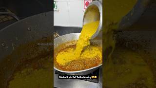 Dhaba Style Dal Tadka Making🤩😋|| Indian Street Food