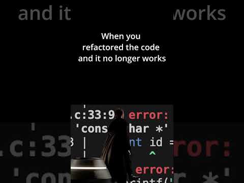 If it ain’t broke, don’t fix it #programming #coding #refactoring #memes