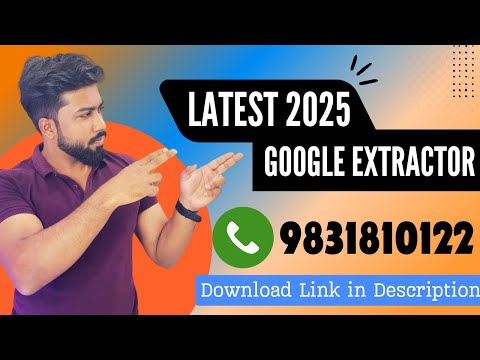 Free Google Data Extractor Software Download 2025 | Best Google Scraping Tool for Leads & Contacts