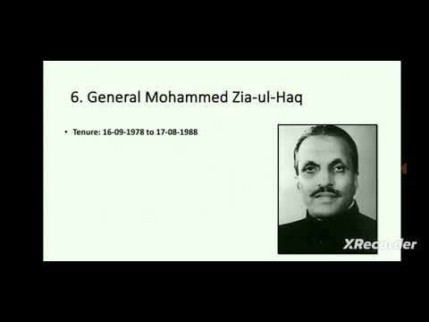 Lists of all Presidents of Pakistan | Pakistan from 1956 to 2023 | Iskandar Mirza to Arif Alvi