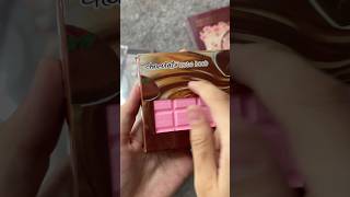 [ASMR] Unboxing pink chocolate note book #asmr #unboxing #notebook