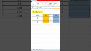 Excel tips and tricks Floor #focusinguide #exceltips #tutorial #shortvideo