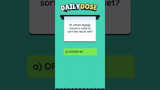🚀 MySQL Query Quiz! 🗄️