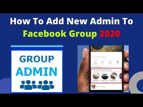 How To Add Admin To Facebook Group 2020 | Add More Admin On Facebook Group