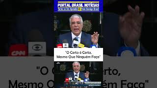 "O Certo é Certo, Mesmo Que Ninguém Faça" Afirma Senador Eduardo Girão #notícias