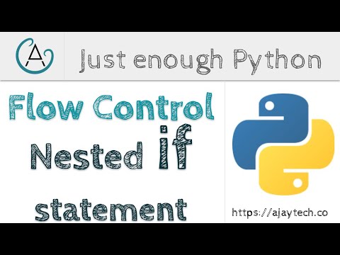 Nested if statement | Just enough Python