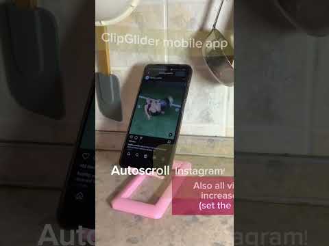 how to autoscroll Instagram feed with this app (autoswipe or autoplay)