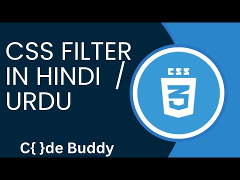 CSS Filter Tutorial in Hindi / Urdu