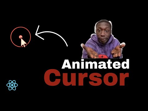 Animated cursor in reactjs | Easiest way | React-animated-cursor
