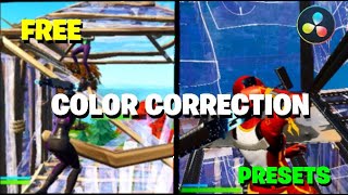 [FREE PRESETS] Top 2 *CLEAN* *NoPlugins* Color Correction | DaVinci Resolve (How to Edit like numby)
