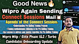 Wipro Onboarding Latest Update | 21 May'24 Connect Session | Survey Mail | NGA Pre-skilling Training