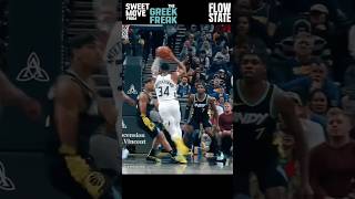 This SWEET MOVE of GIANNIS ANTETOKOUNMPO! Drops 54 pts in a Loss against the Indiana Pacers
