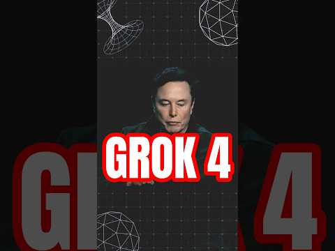 Elon Musk's xAI Unveiled Grok 4 : Breaking AI Limits! #AI #Grok4