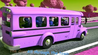 [1 MINUTE LOOP] Wheels on the Bus Sound Variations pt10 | Remix Version | RainbowMelon