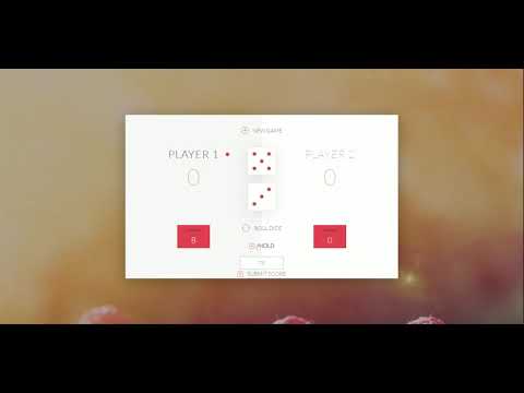Dice Game, Javascript