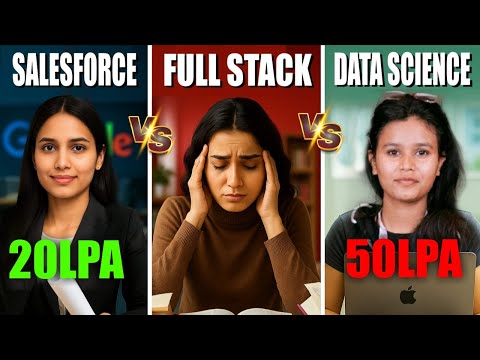 📊 Data Science vs Salesforce vs Web Dev – Best Career After BCA in 2025?| Preeti jain