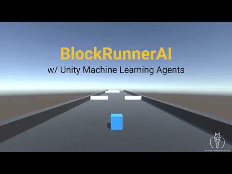 BlockRunnerAI w/ Unity ML Agents