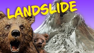 Mountains fall down? LANDSLIDE ⛰️ Nature Earth Science
