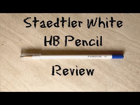 Staedtler White HB Pencil Review